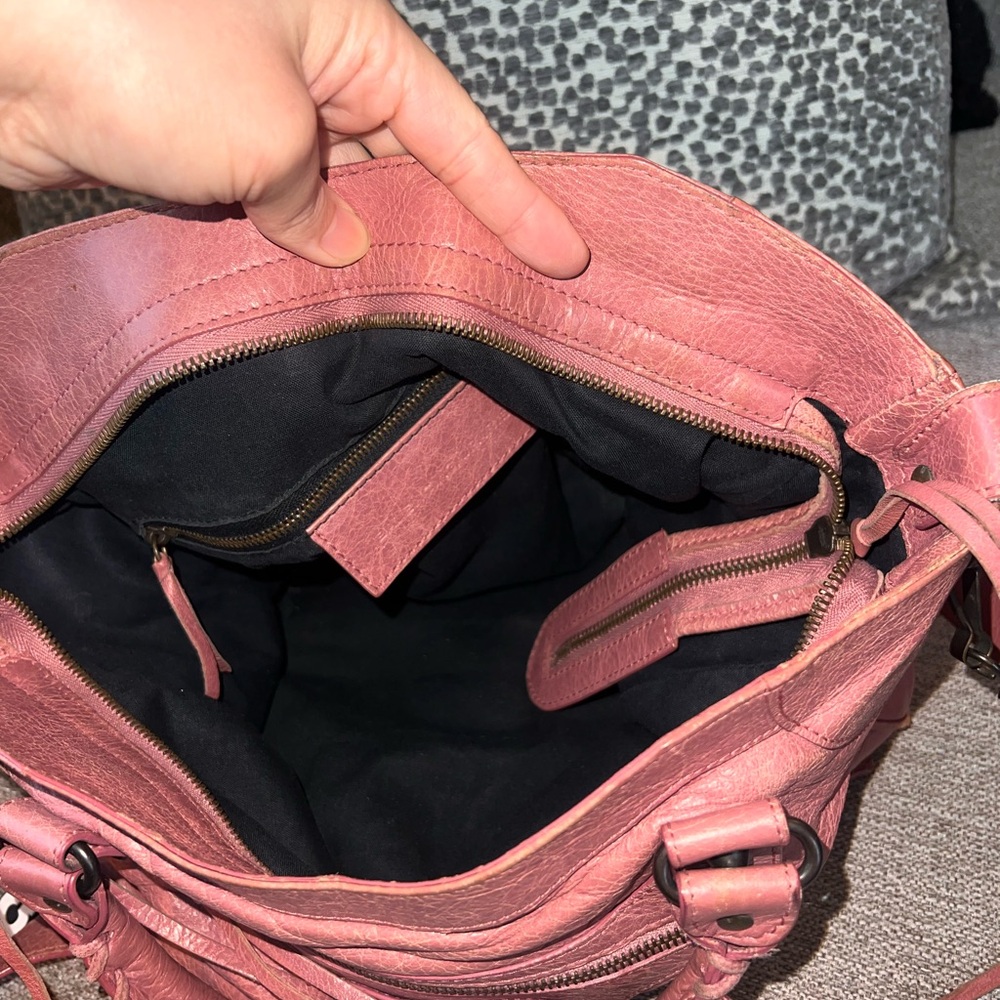 Balenciaga Agneau Classic Hardware City Velo Pink Sorbet Bag - Picture 6 of 15